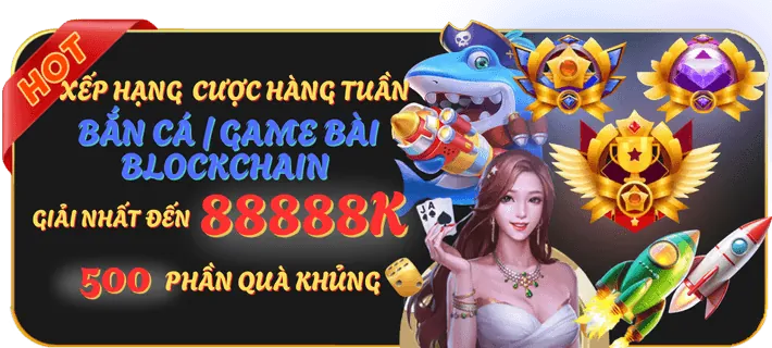 Màn hình game slot và bắn cá đầy màu sắc với biểu tượng tiền thưởng lớn